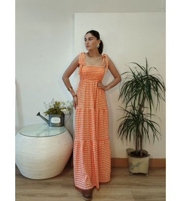 Vestido Emily naranja