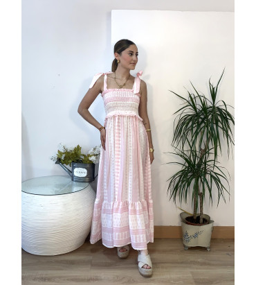 Vestido Amaia rosa