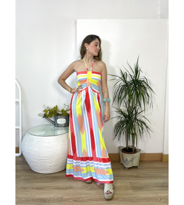 Vestido Marbella Coral