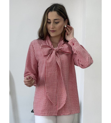 Camisa ribbon roja