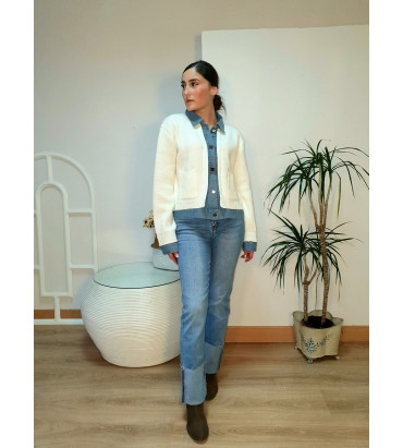 Chaqueta Micuit blanca