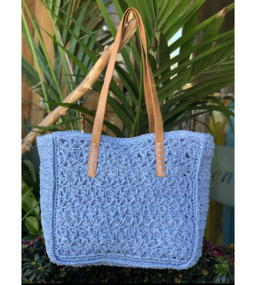 Bolso verano rafia